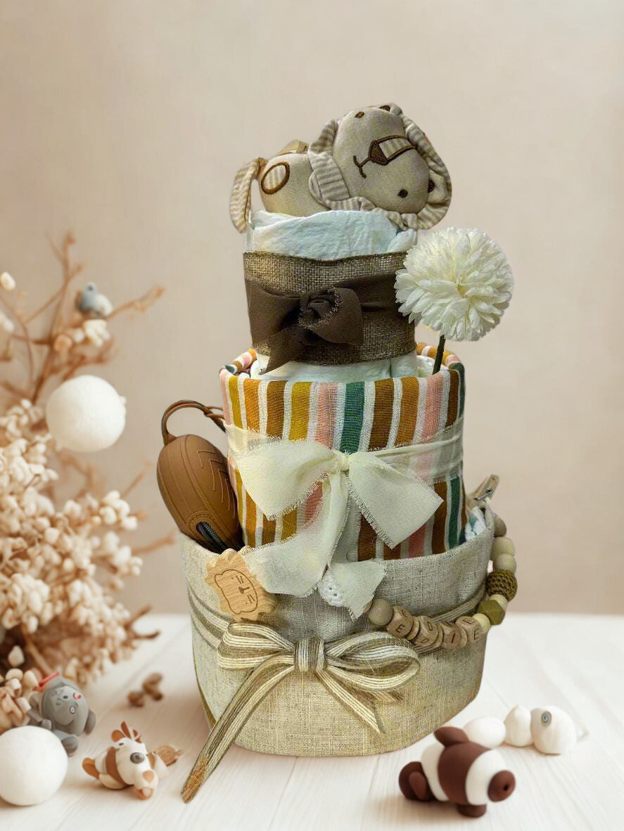 Windeltorte Boho