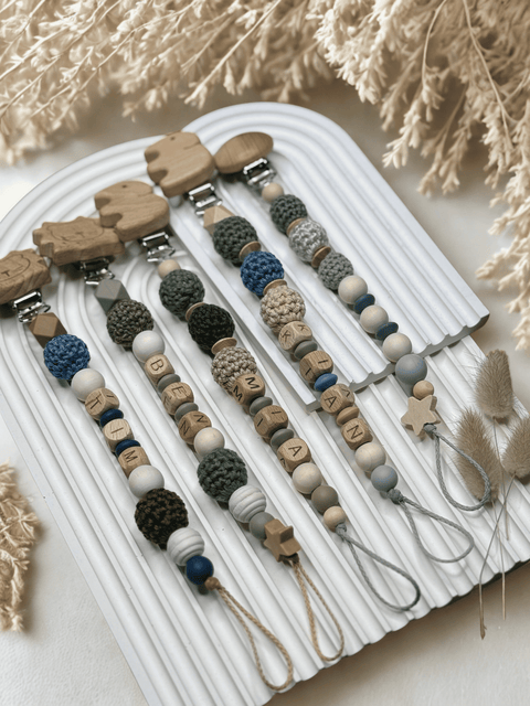 Schnullerkette Personalisiert - Small Lights Shop