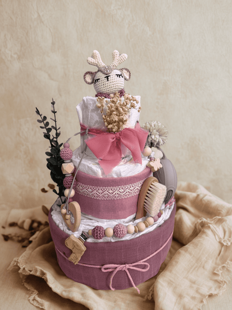 Windeltorte La Diva und Casanova Mini - Small Lights Shop