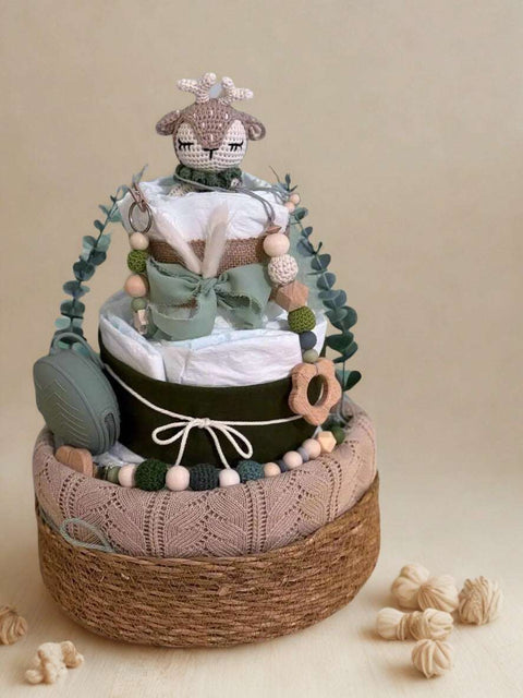 Windeltorte Reh - Neutral