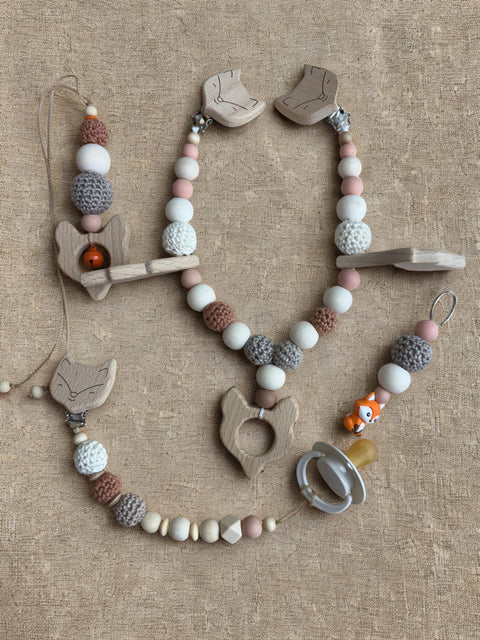 Windeltorte Fuchs, handgefertigt und personalisiert, in fünf Varianten erhältlich