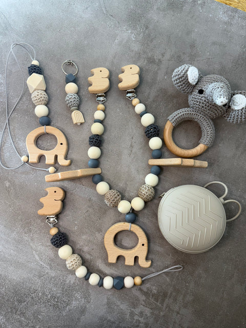 Windeltorte Elefantino, Geschenk zur Geburt, Babyparty Geschenk, Windeltorte Mädchen, Junge