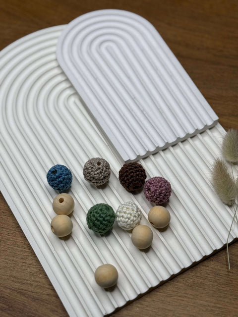 Schnullerkette personalisiert, handgemacht, CE geprüft - Small Lights Shop