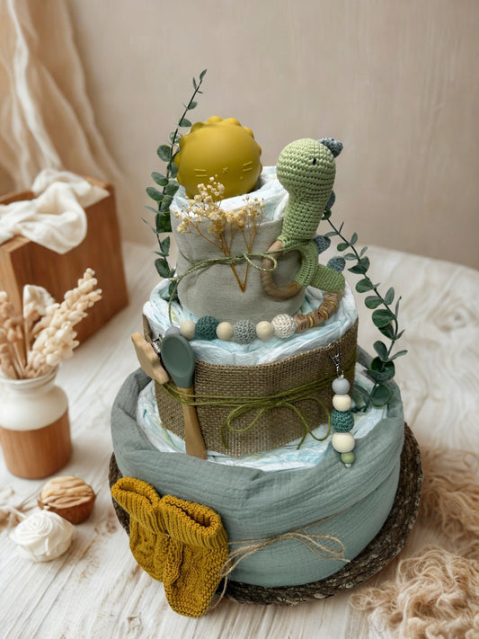 Windeltorte Dino