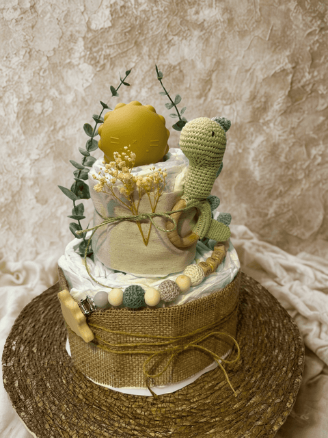 Windeltorte Dino Mini