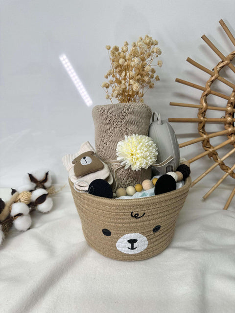 Babygeschenkkorb, PandaKorb - Small Lights Shop