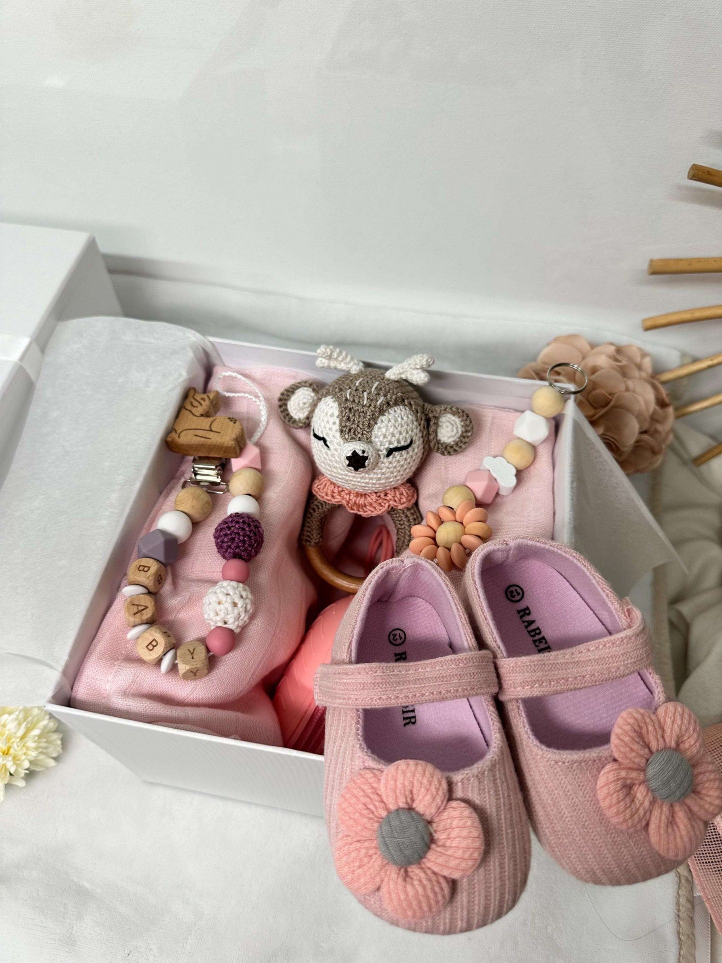Babygeschenkset - Reh - Small Lights Shop