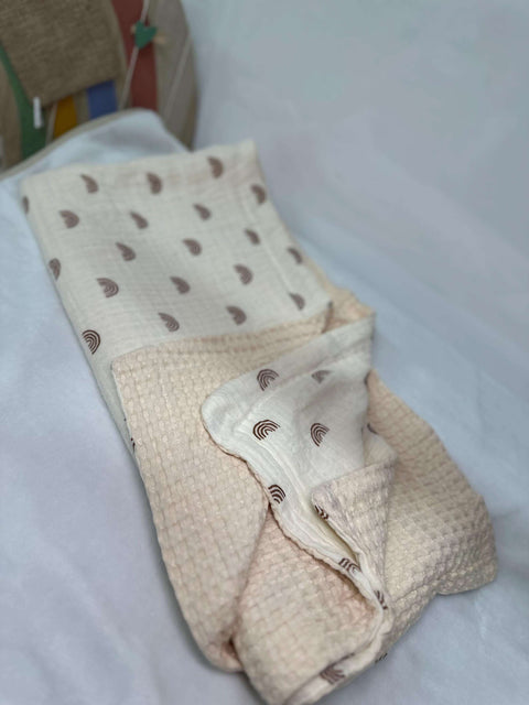 Babygeschenkset, Babydecke und Babykopfkiesen - Small Lights Shop