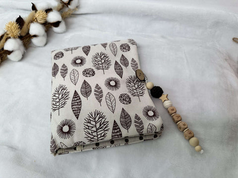 Wikelauflage und Windeltasche mit Schnullerkette und Beissring - Small Lights Shop