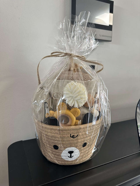 Babygeschenkkorb, PandaKorb - Small Lights Shop