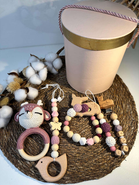 Baby Geschenkset Elefant oder Reh - Small Lights Shop