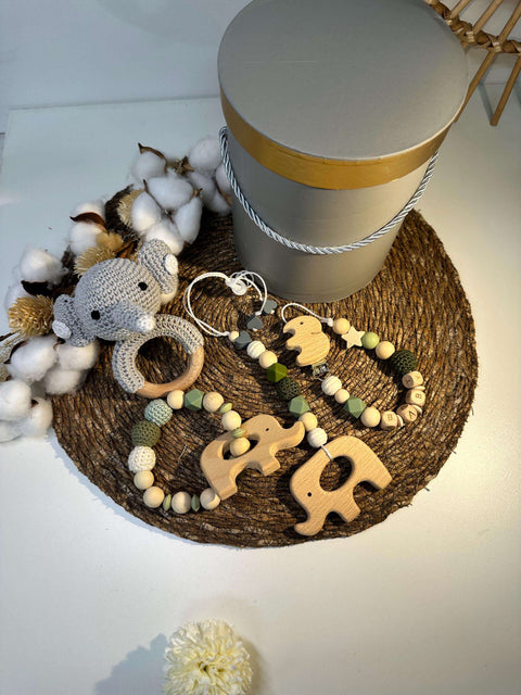 Baby Geschenkset Elefant oder Reh - Small Lights Shop