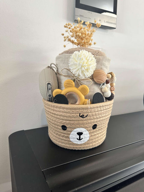 Babygeschenkkorb, PandaKorb - Small Lights Shop