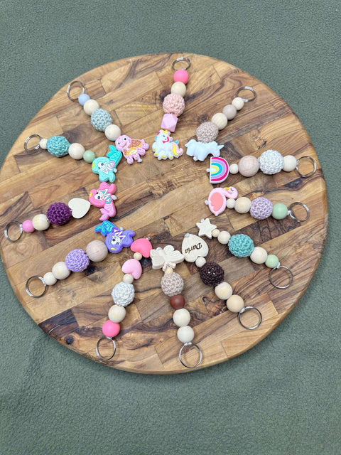 Rucksackanhänger/ Taschenanhänger/Schlüsselanhänger PERSONALISIERT - Small Lights Shop