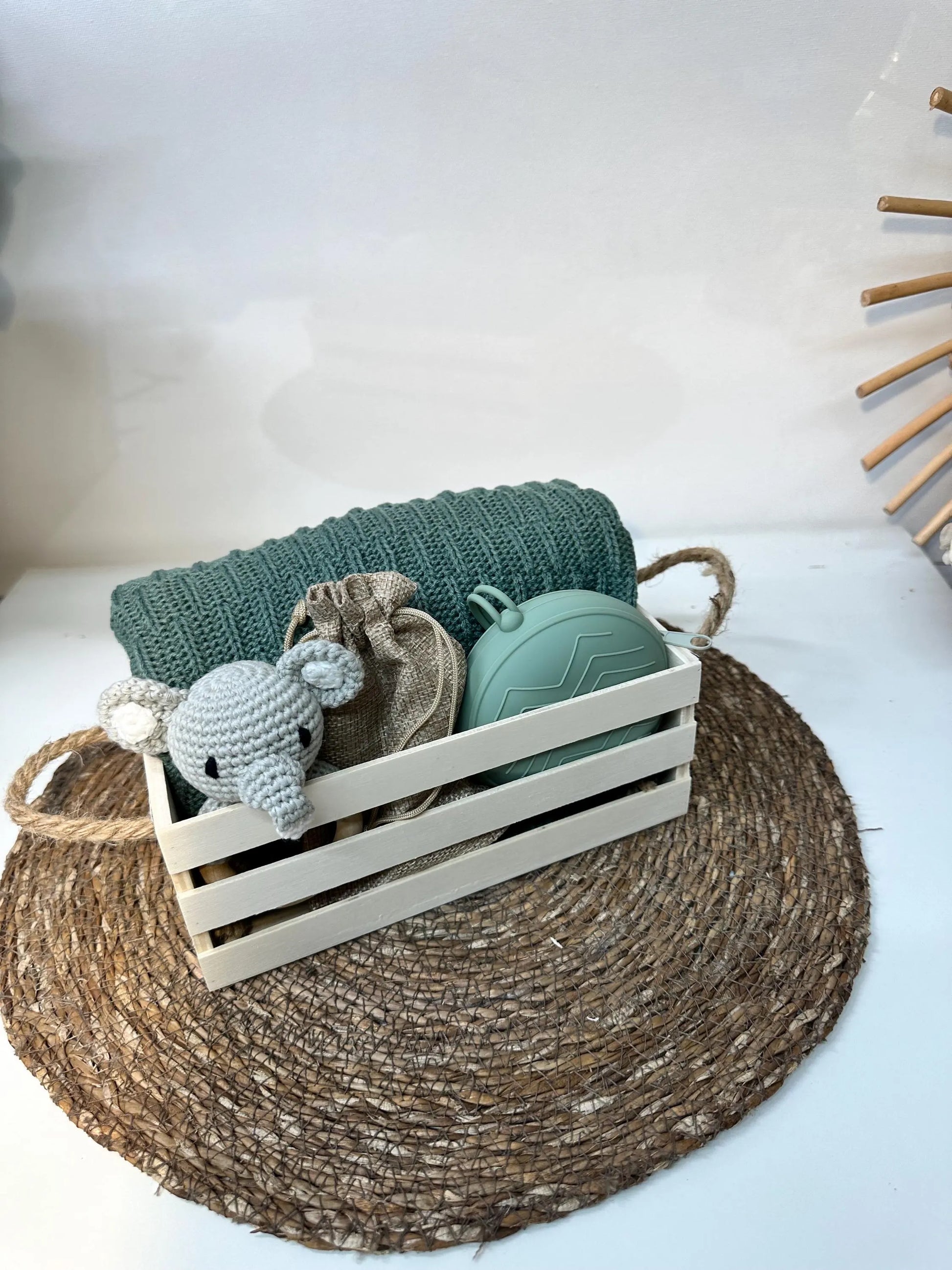 Baby Geschenkset „Zauberhafte Anfänge“ – Handgefertigt & Natürlich - Small Lights Shop
