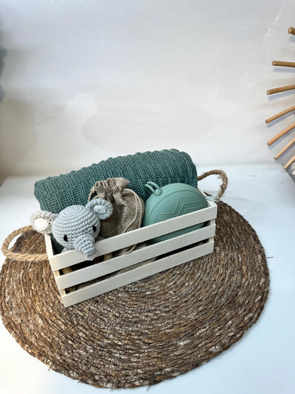 Baby Geschenkset „Zauberhafte Anfänge“ – Handgefertigt & Natürlich - Small Lights Shop