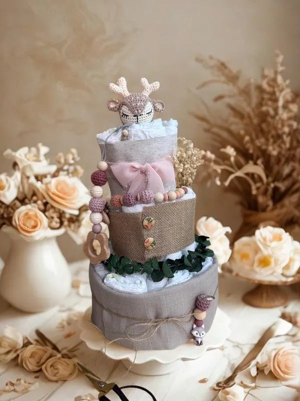 Windeltorte Retro  Mädchen