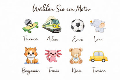 Personalisierte Emaille Tasse